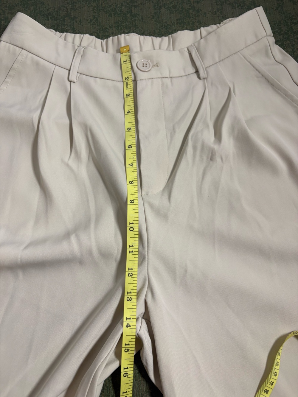 Wide Leg Cargo Pants in Light Beige - Picture 6 of 9